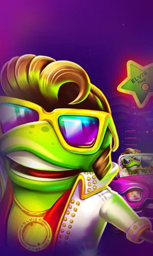 Elvis Frog in Vegas
